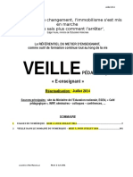 Veille Enseignant Numerique