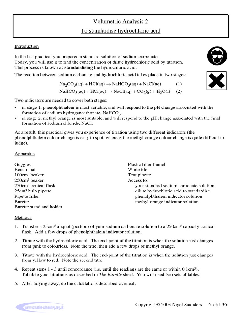 HCl dengan Na2CO3.pdf Titration Hydrochloric Acid