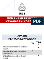 KD3 Memahami Penyata Kewangan Koperasi