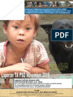 Monthly Individual Report P3MD - Stephanus Mulyadi - TA PSD Kapuas Hulu Nopember 2016