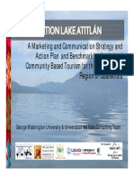 Marketing Strategy to Promote Lake Atitlán as a Sustainable Tourism Destination