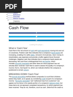 What Is 'Cash Flow'