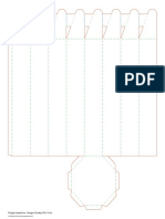 Template Polygon Octagon (8 Sides) D8 X 19 CM