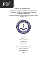 Contoh Literatur Review