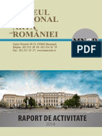 9 Muzeul National de Arta Al Romaniei - Raport de Activitate Pentru Anul 2014