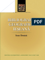 2013 Bibliografie Geografica Ieseana DONISA