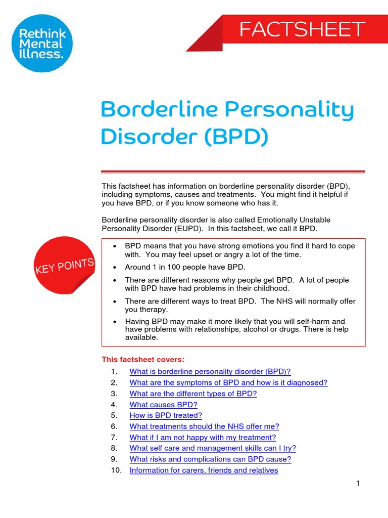 case study on borderline personality disorder