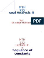 Lec # 2 , Sequence of reals.ppt