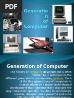 7 Generations of Computer | PDF | Integrated Circuit | Central ...