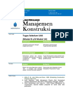 Tugas Manajemen Konstruksi