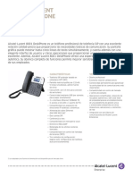 8001 DeskPhone Datasheet ES