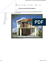 2 Story House Plans Photos Philippines