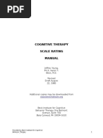 Cognitive Therapy Scale