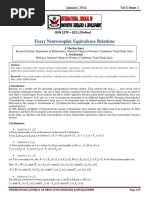 Fuzzy Neutrosophic Equivalence Relations  