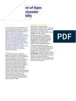 Measurement of Spin Finish On Polyester Filament (NMR) : Calibration and Results