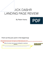 DASHR Landing Page Review Robin PDF