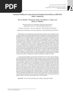 Chemical Profiling of Cocaine Seized by Brazilian Federal Police in 2009-2012