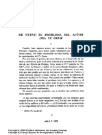 Almeida Matos - El Problema Del Autor Del Te Deum PDF