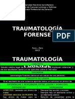 Traumatología Forense - Lesiones Contusas