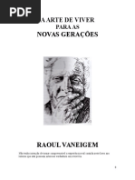 A Arte de Viver Para as Novas Geracoes - Raoul Vaneigem 