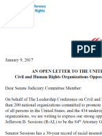 Sessions Nomination Open letter (Leadership Conf on Civ & Human Rights)
