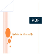 Synthèse Filtres Actifs -1