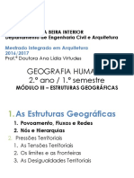 Geografia Humana.móduloiii.prof.Ana Virtudes. Mia 2016-2017