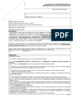 MCP-247 Declaracao de Incompatibilidade Do Exercicio Da Advocacia