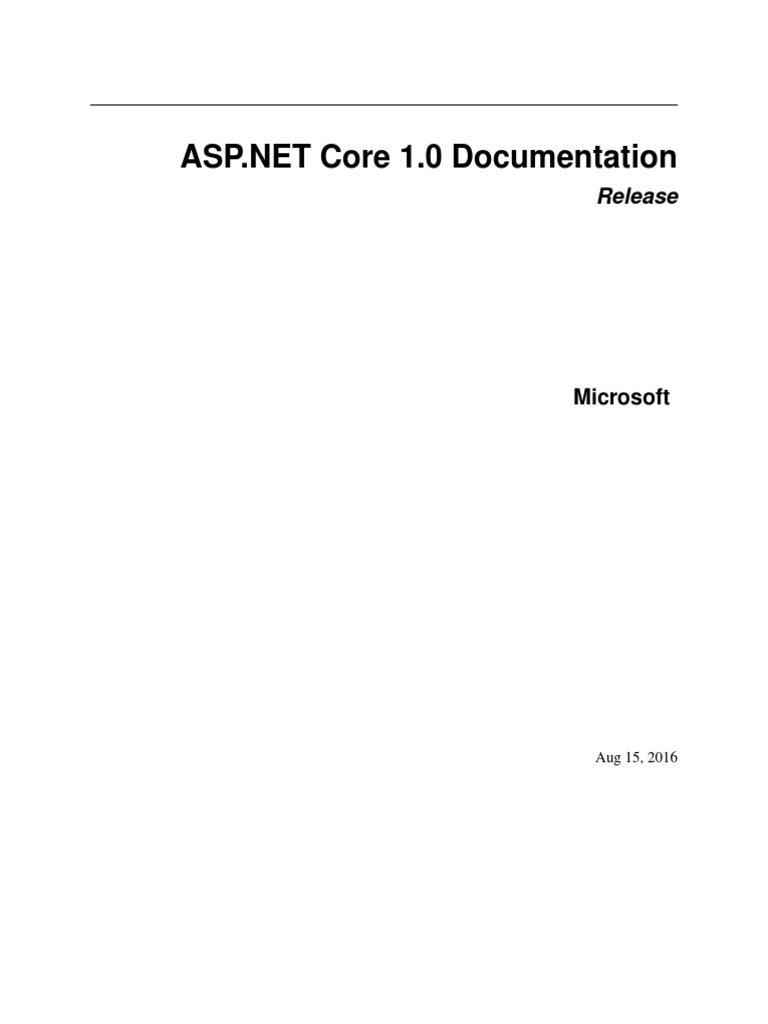 Aspnet Aspnet Latest | PDF | Model–View–Controller | Microsoft Visual ...