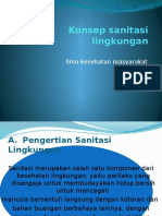 Konsep Sanitasi Lingkungan