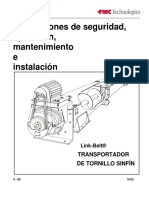 Manual Tornillos Transportadores Fmc-Link Belt
