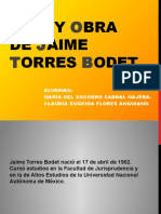 Vida y Obra de Jaime Torres Bodet