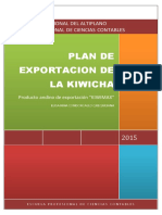 Plan de Exportacion de Kiwicha 1