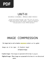 Unit-Iii: Source Coding: Image and Video