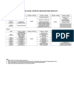 Cadangan Jadual Orientasi 2015