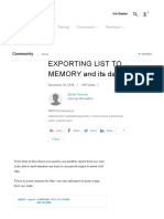 Exporting List to Memory and Its Dangers _ Sap Blogs