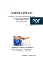 Handling Complaint - Dr. Dini Handayani MARS (Ok)