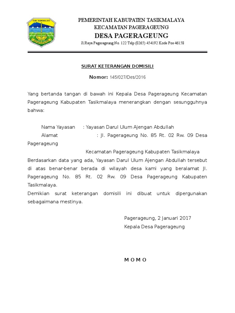 Surat Izin Usaha Rt Rw Net » Daily Blog Networks