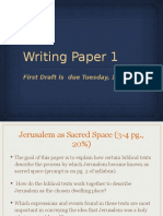CAT 1E Paper Draft #1 Powerpoint