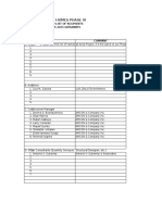 Garden Homes Phase Iii: Proposed List of Recipients Christmas 2015 Giveaways