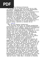 Fuerzas Productivas y Relaciones de Producción 