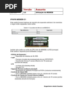 Informativo Tecnico MEMDB SL1000 v4.0