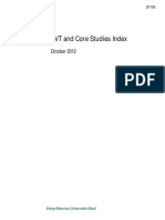 PVT and Core Studies Index