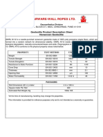 Non Woven Specification GWRL N112