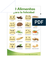 10 Alimentos para La Felicidad