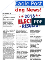 Election Results Newsletter Template - Josselyn Perez Moran