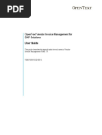 OpenText Vendor Invoice Management For SAP Solutions 7.5 - User Guide English (VIM070500-UGD-En-1)