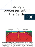 Geologic Processes Within The Earth