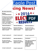 Election Results Newsletter Template - Karina Caballero