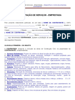 Minuta Contrato de Prestacao de Servicos de Empreitada (1)